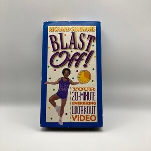 Richard Simmons Blast Off Your 20 Minute Energizing Workout Video VHS Tape 1999